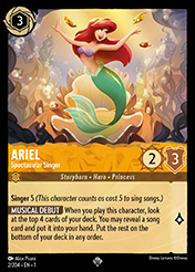 Ariel The First Chapter Card List