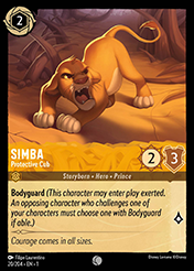 Simba The First Chapter Card List