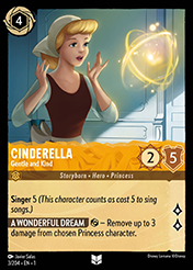 Cinderella The First Chapter Card List