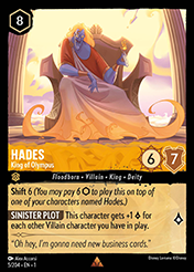 Hades The First Chapter Card List