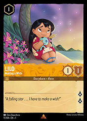 Lilo The First Chapter Card List