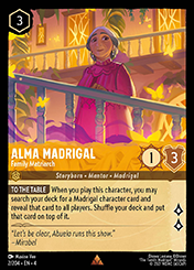 Alma Madrigal Ursula's Return Card List