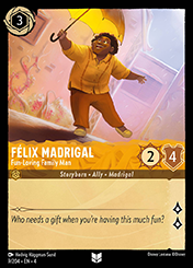 Félix Madrigal Ursula's Return Card List